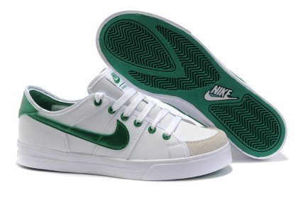 (image for) Nike Sweet Classic Leather Shoes white/darkgreen