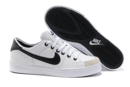 (image for) Nike Sweet Classic Leather Shoes black/white/gray