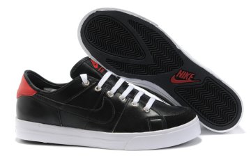 (image for) Nike Sweet Classic Leather Shoes black/white/red