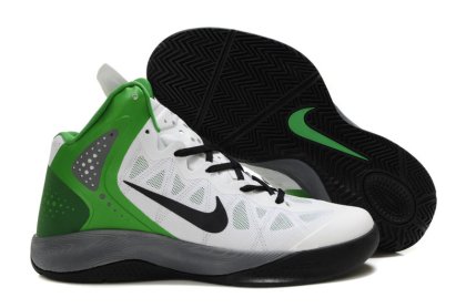 (image for) Nike Zoom Hyper Force black/white/green