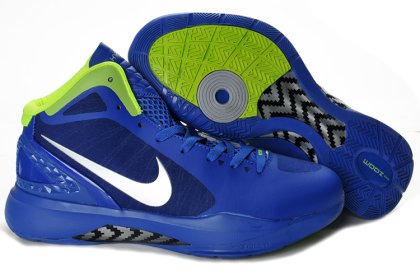 (image for) Nike Zoom Hyperdunk 2011 white/blue/lawngreen