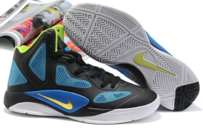 (image for) Nike Zoom Hyperfuse 2011 Shoes black/lightslateblue
