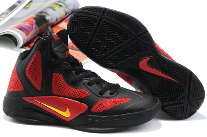 (image for) Nike Zoom Hyperfuse 2011 Shoes black/red/gold