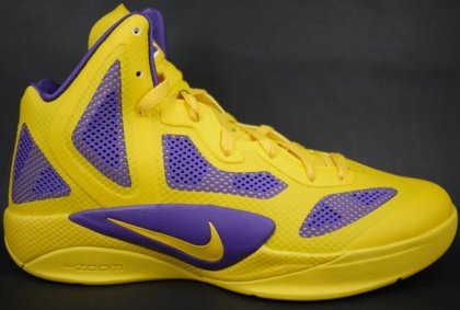(image for) Nike Zoom Hyperfuse 2011 Shoes gold/blueviolet
