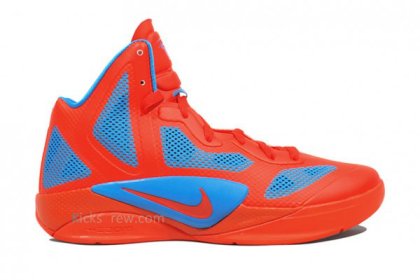 (image for) Nike Zoom Hyperfuse 2011 Shoes Red/Blue II