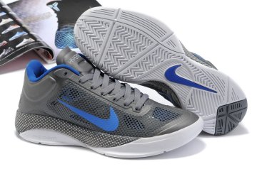 (image for) Nike Zoom Hyperfuse Low Shoes white/blue/gray