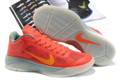 (image for) Nike Zoom Hyperfuse Low Shoes white/gray/orangered