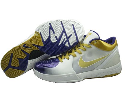 (image for) Nike Kobe 4 white/blueviolet/golden