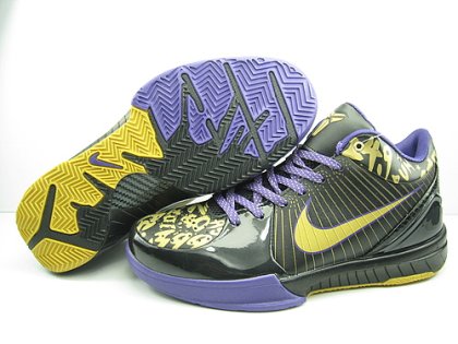 (image for) Nike Kobe 4 black/lightslateblue/golden