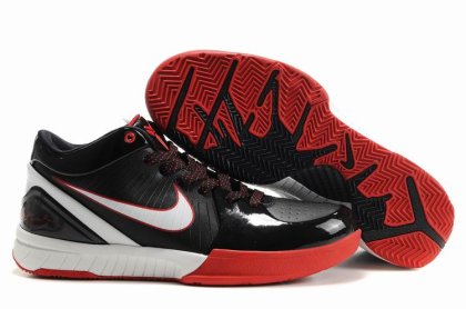 (image for) Nike Kobe 4 black/white/red III
