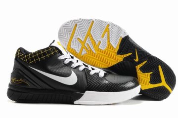 (image for) Nike Kobe 4 black/white/gold