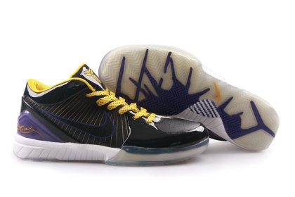 (image for) Nike Kobe 4 black/white/yellow