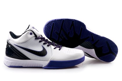 (image for) Nike Kobe 4 black/white/blue