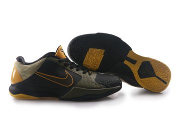 (image for) Nike Kobe V Shoes black/gray/orange