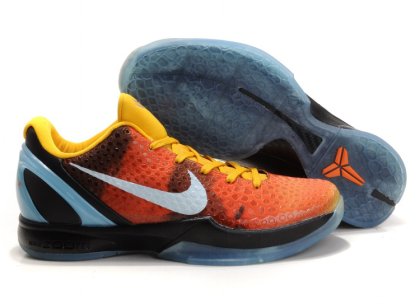 (image for) Nike Kobe VI black/gold/orangered