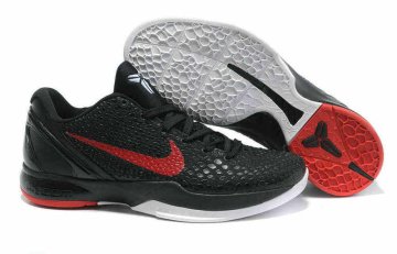 (image for) Nike Kobe VI black/white/red III