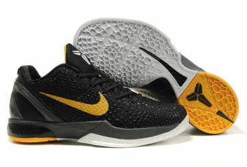 (image for) Nike Kobe VI black/white/darkorange
