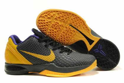 (image for) Nike Kobe VI black/gray/orange