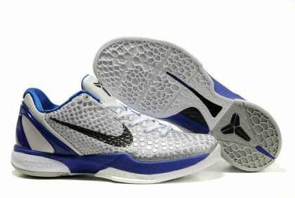 (image for) Nike Kobe VI black/silvery white/blue