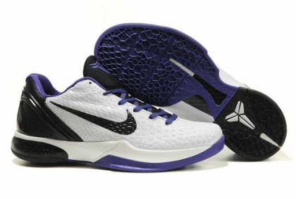 (image for) Nike Kobe VI black/white/darkslateblue