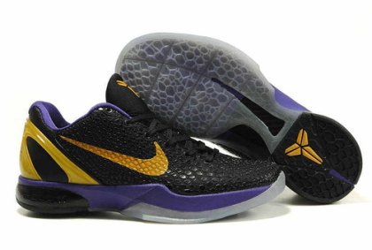 (image for) Nike Kobe VI black/gold/darkslateblue