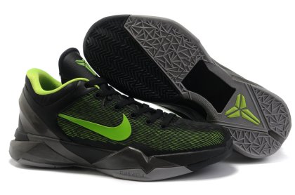 (image for) Nike Kobe VII black/gray/lawngreen
