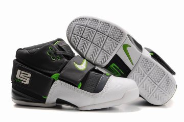(image for) Nike Zoom Lebron 4.5 Shoes white/black/forestgreen