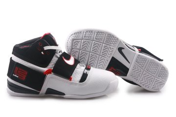 (image for) Nike Zoom Lebron 4.5 Shoes white/black/red