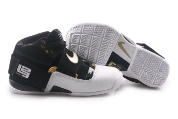 (image for) Nike Zoom Lebron 4.5 Shoes white/black/golden