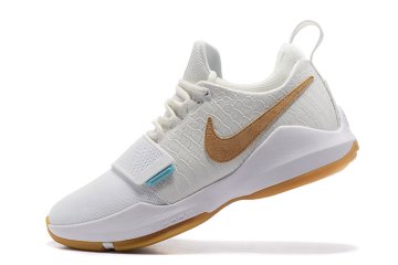 (image for) Nike Zoom PG 1 White/Golden