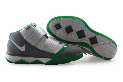 (image for) Nike Zoom Lebron James Soldier 3 white/gray/green