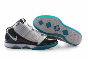 (image for) Nike Zoom Lebron James Soldier 3 black/white/darkturquoise