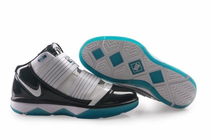 (image for) Nike Zoom Lebron James Soldier 3 black/white/darkturquoise