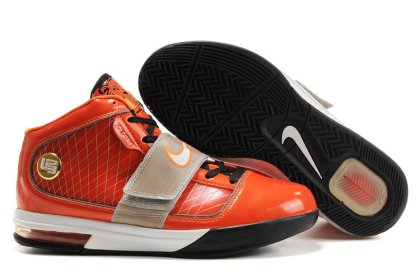 (image for) Nike Zoom Soldier IV Lebron black/white/orangered