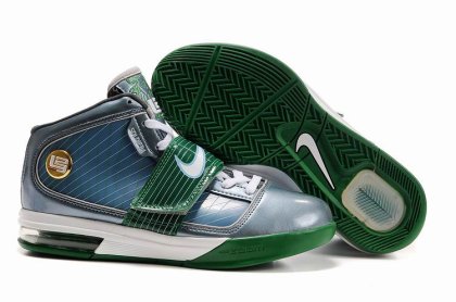 (image for) Nike Zoom Soldier IV Lebron white/green/cornflowerblue