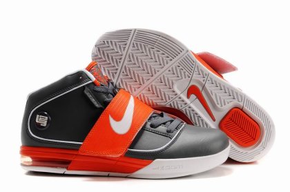 (image for) Nike Zoom Soldier IV Lebron black/white/orangered