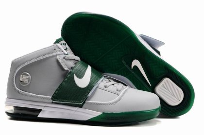 (image for) Nike Zoom Soldier IV Lebron white/gray/darkgreen