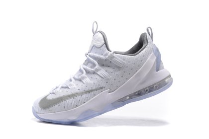 (image for) LeBron XIII Low White/Light Iron Ore/Metallic Silver