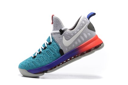 (image for) Nike Zoom KD 9 gray/darkturquoise/blue