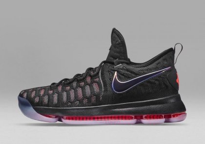 (image for) Nike Zoom KD 9 black/red