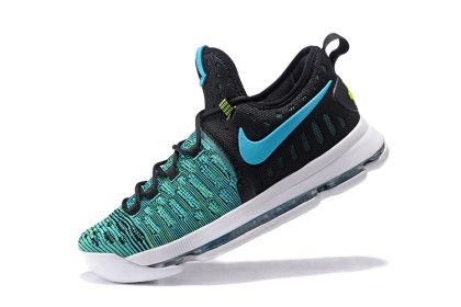 (image for) Nike Zoom KD 9 black/white/deepskyblue