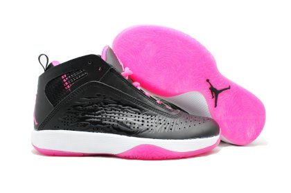 (image for) Womens Jordan 26 white/black/deeppink