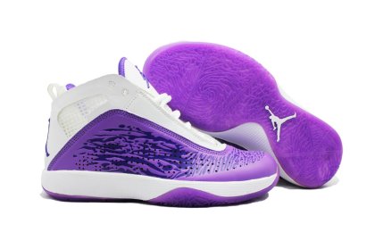 (image for) Womens Jordan 26 white/darkviolet