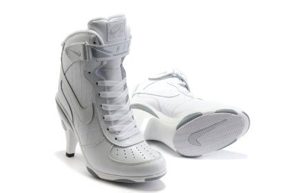 (image for) Nike Air Force 1 Mid 07 High Heels white/gray