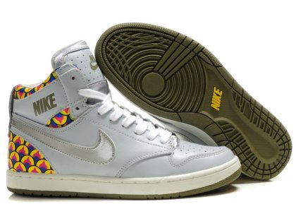(image for) Women\'s Nike Air Royalty High white/navy/gray