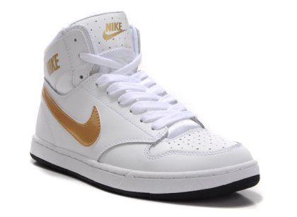 (image for) Women\'s Nike Air Royalty High white/goldenrod