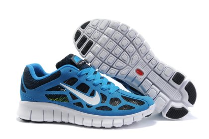 (image for) Nike Free Run 3 Women white/black/dodgerblue