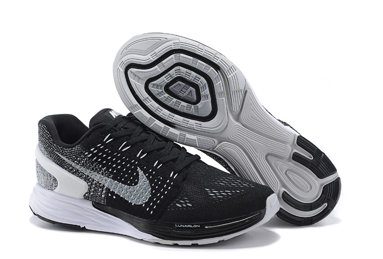 Men's Nike LunarGlide 7 Flash Black Men's Nike LunarGlide 7 Flash Black