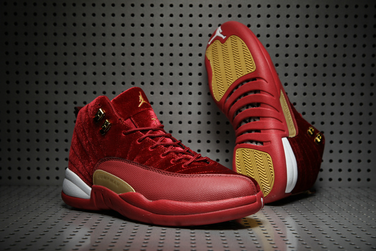 red velvet jordan 12