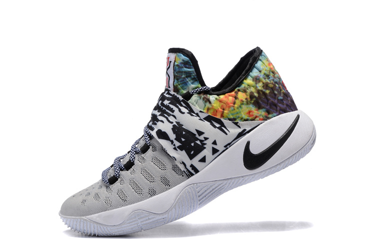 kyrie 2 white and black